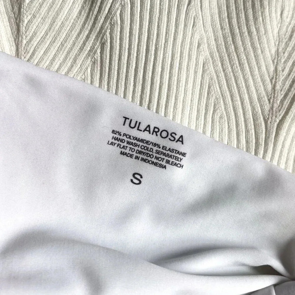 Tularosa Small Karmen One Piece Swimsuit Pastel Rainbow Revolve Festival Beach - Picture 8 of 8